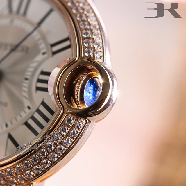 卡地亞女士手錶 Cartier經典款3K廠藍氣球 BallonBleuDe系列腕表  gjs2163